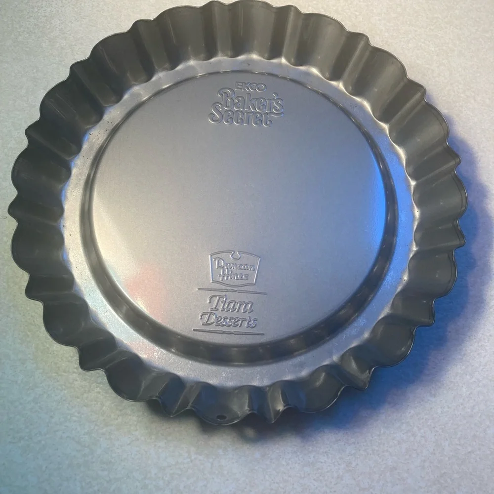 Ecko vintage fluted quiche pan